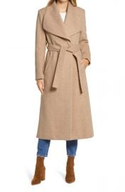 Rachel Parcell Herringbone Long Wrap Coat at Nordstrom